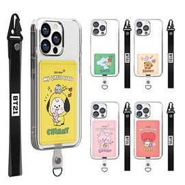 [S2B] BT21 My Little Buddy Smart Tab - BTS Strap Smartphone Bumper Camera Guard iPhone Galaxy Case - Made in Korea